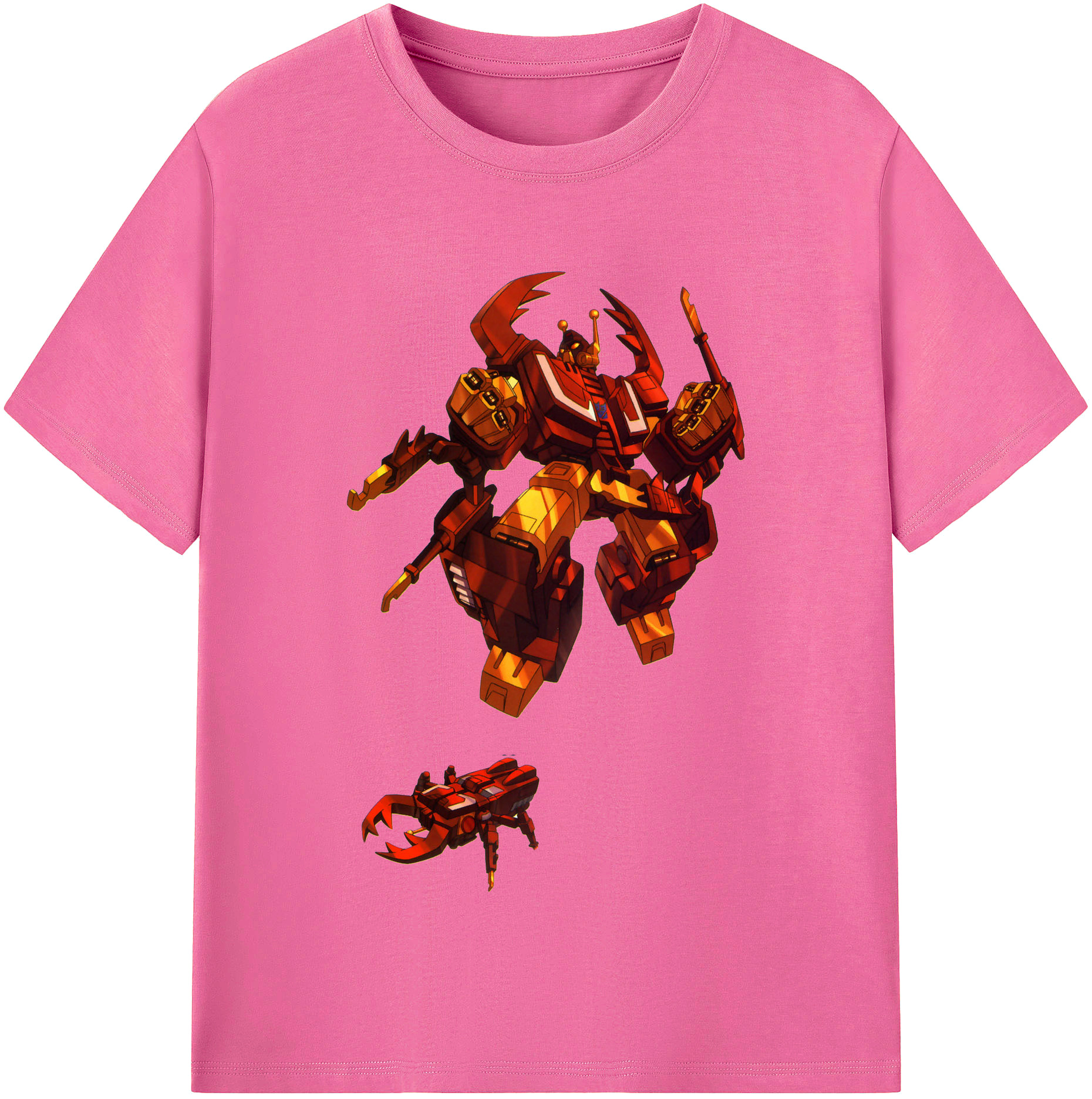 （画像用）  レディースカジュアルプリントTシャツ（綿100％）